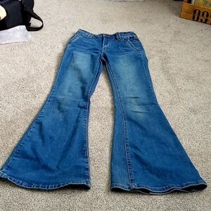 Bell bottom jeans
